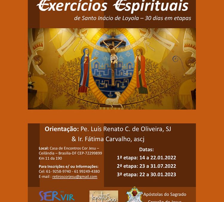 Exercícios Espirituais de Santo Inácio de Loyola – 30 dias em etapas