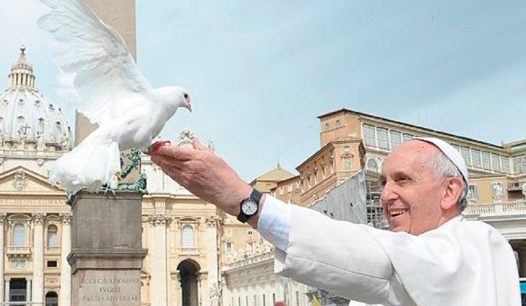 Papa Francisco aponta caminhos para a construção da paz
